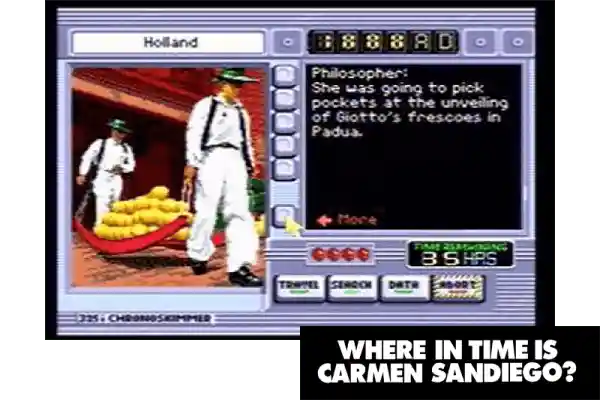 where in time is carmen sandiego ?
